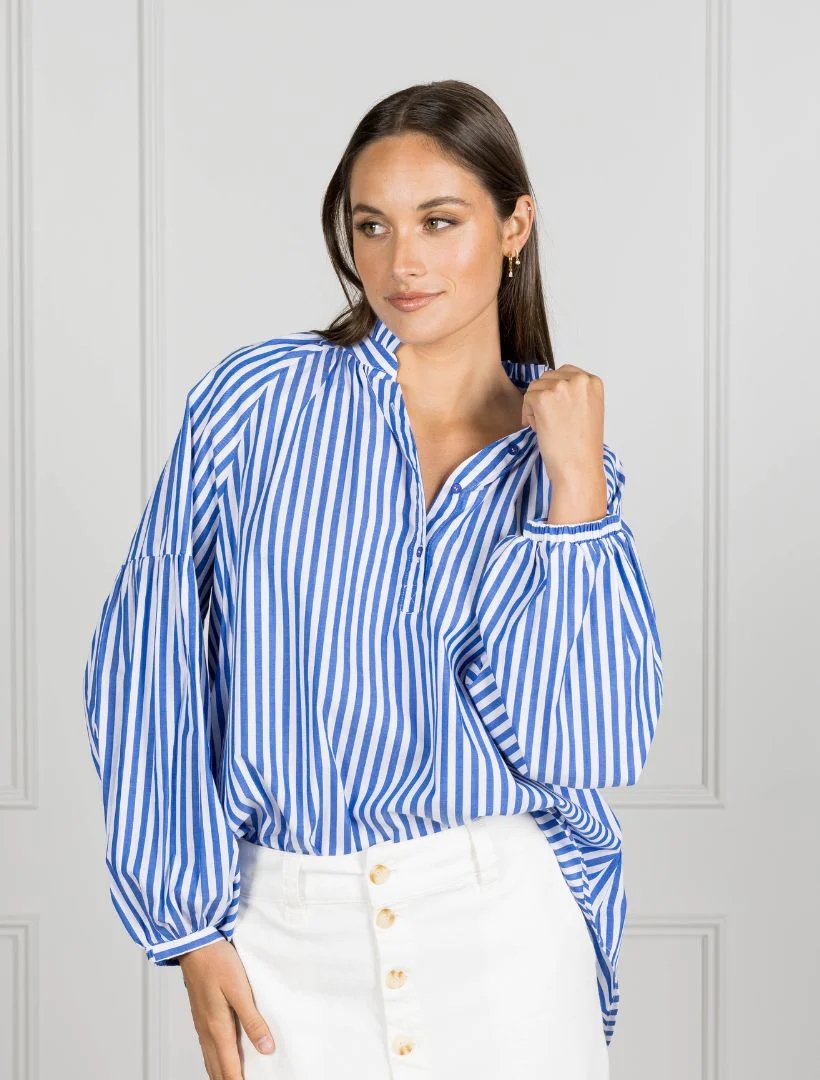 Zjoosh – Blue Kell Stripe Shirt