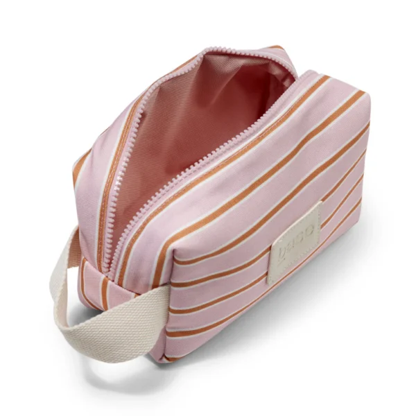 Base - Soft Pink/Rust Stripe Ditty Bag - Image 2