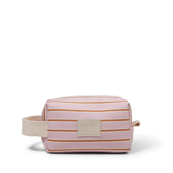 Base - Soft Pink/Rust Stripe Ditty Bag