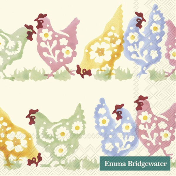 Emma Bridgewater - Chickens Napkins Cocktail