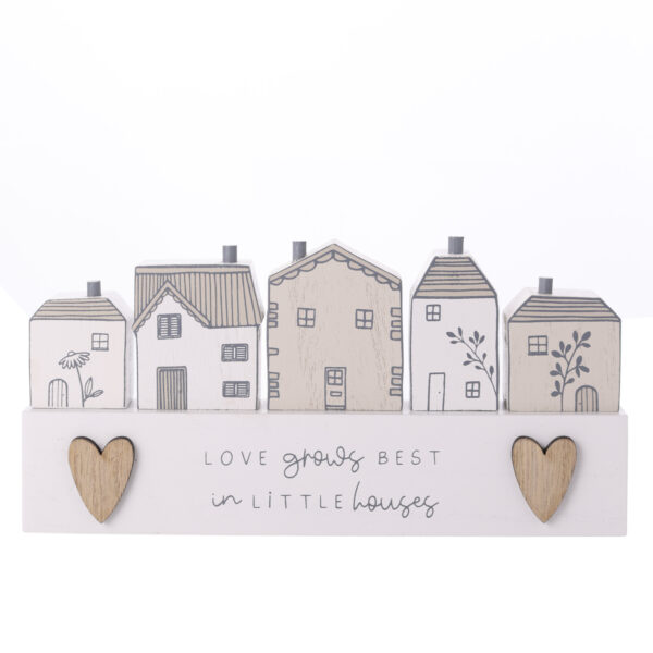 Love Grows Wooden Plaque - Image 2