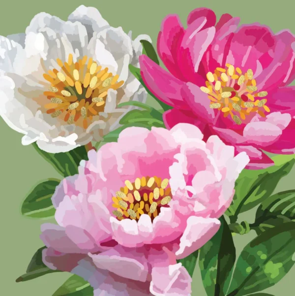 Sarah Kelleher – Peonies Card