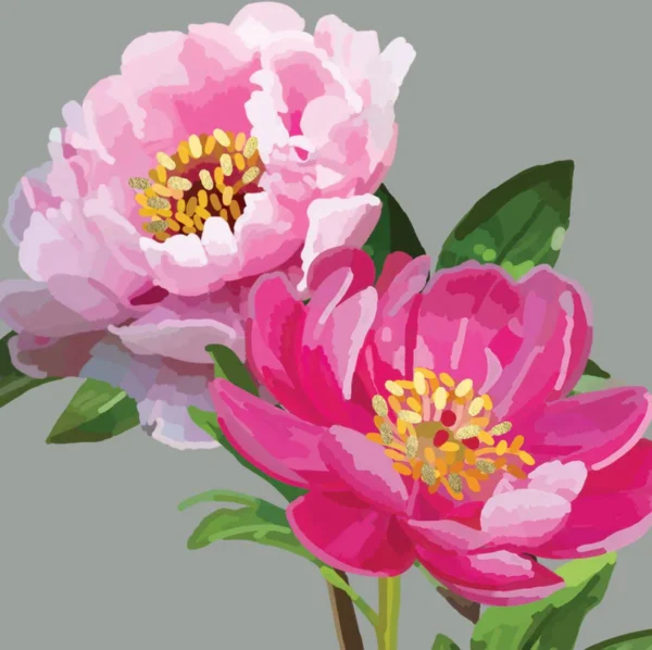 Sarah Kelleher – Pink Peonies Card