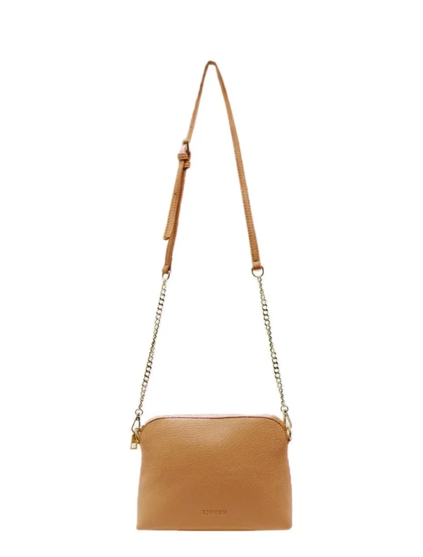 Zjoosh - Tan Hudson Cross Body Bag - Image 3