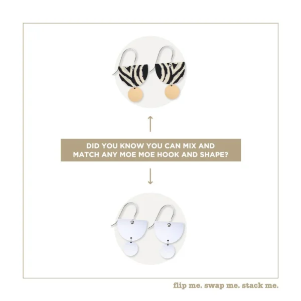 Moe Moe - Wild Dog Chalice Drop Earrings - Image 3