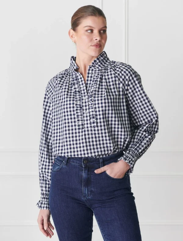 Zjoosh - Navy Hartford Pop Over Shirt - Image 2