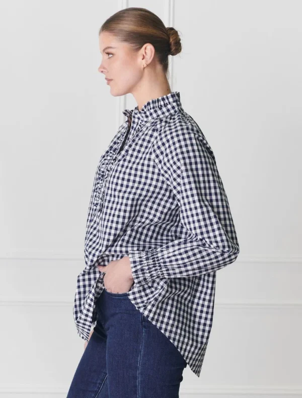 Zjoosh - Navy Hartford Pop Over Shirt - Image 3